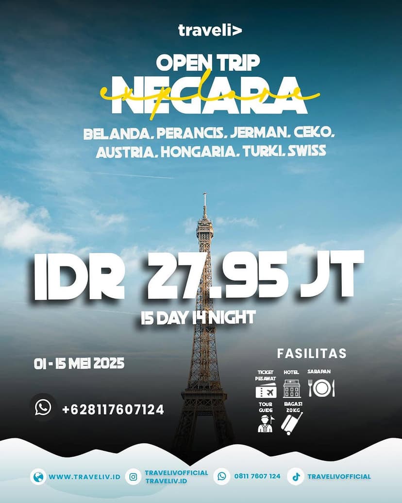 Open Trip Eropa