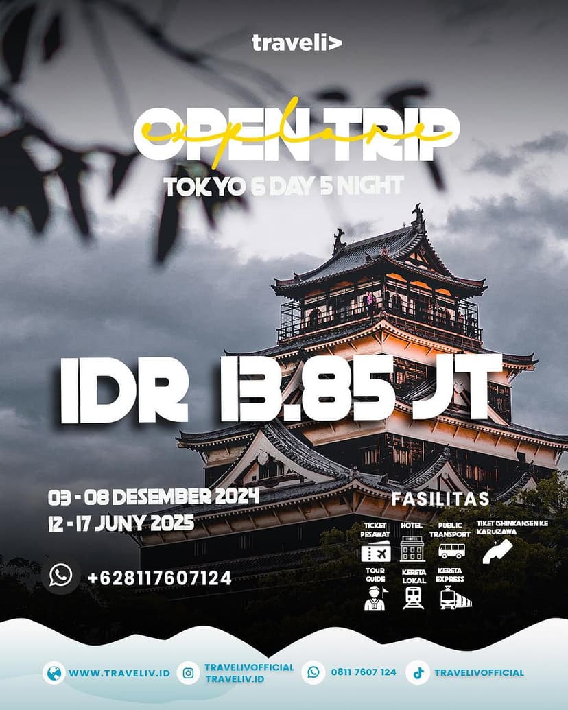 Open Trip Jepang